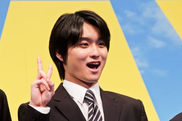 奥平大兼、鈴鹿央士、小倉史也、制服姿で登場！『PLAY! ～勝つとか負けるとかは、どーでもよくて～』完成披露（4枚目）