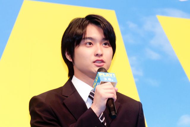 奥平大兼、鈴鹿央士、小倉史也、制服姿で登場！『PLAY! ～勝つとか負けるとかは、どーでもよくて～』完成披露（5枚目）
