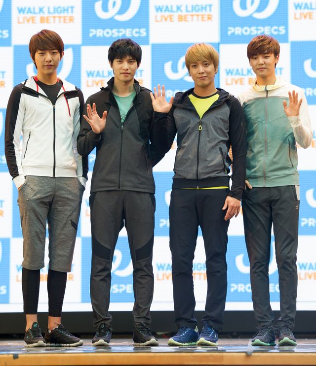 CNBLUEがファッションショーに登場！トレーニングウエアも完璧に着こなす！＜韓国JPICTURES＞：フォトギャラリー