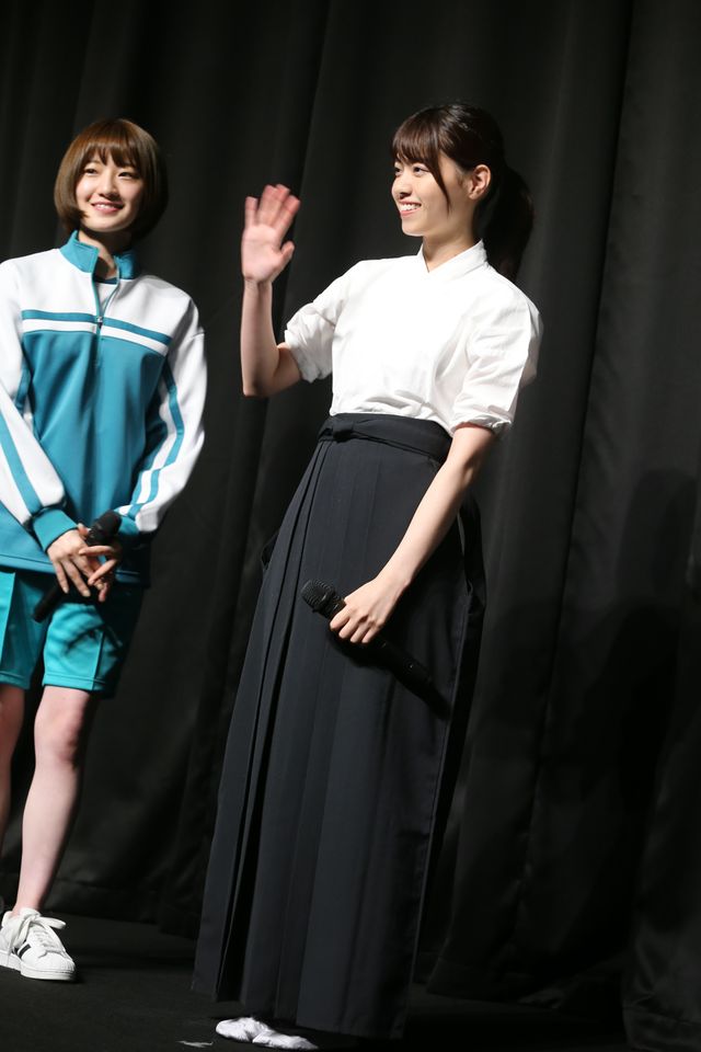 西野七瀬が道着姿で登場！映画『あさひなぐ』部活生限定特別試写イベント（8枚目）
