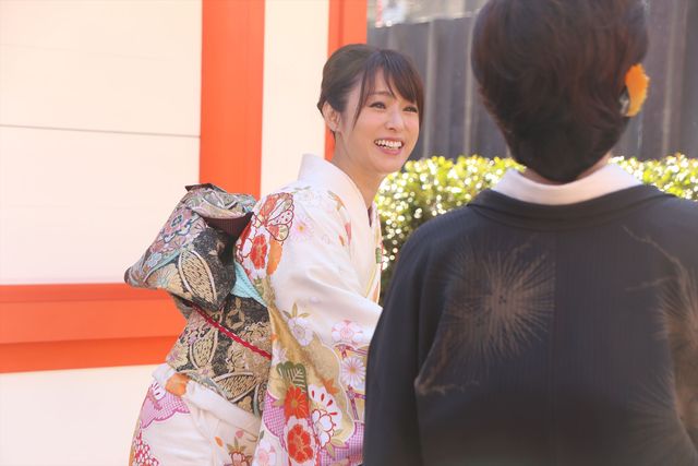 夫婦役の深キョン＆松山ケンイチ、着物で登場！（9枚目）