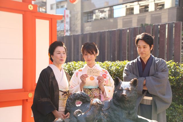 夫婦役の深キョン＆松山ケンイチ、着物で登場！（17枚目）