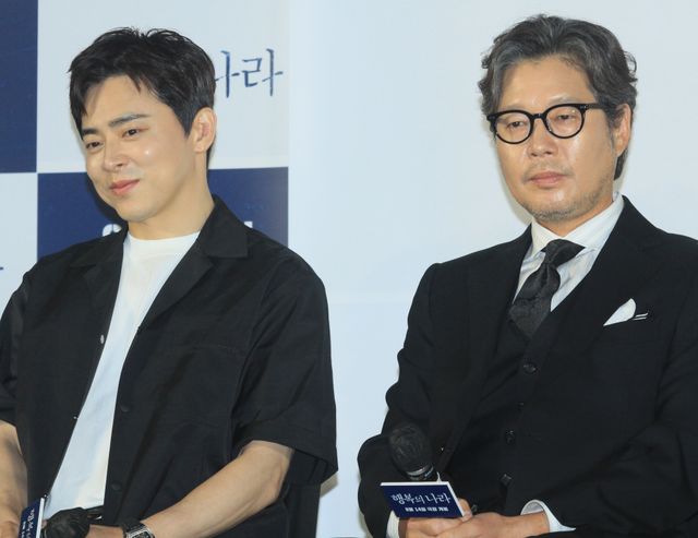 イ・ソンギュンさん遺作『幸福の国』制作報告会の様子（11枚目）