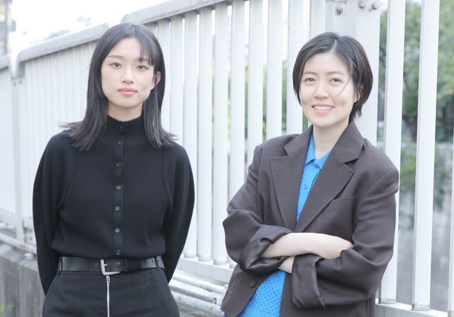左から河合優実、シム・ウンギョン