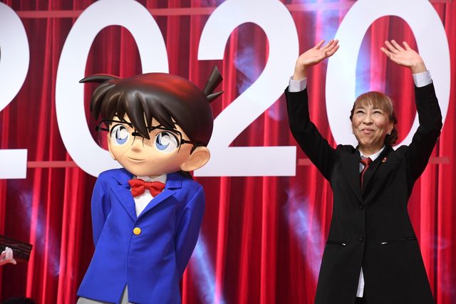 浜辺美波がもらい泣き…『名探偵コナン　緋色の弾丸』完成披露（13枚目）