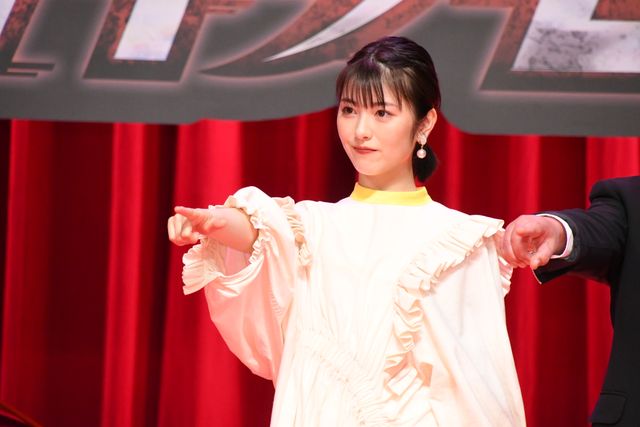 浜辺美波がもらい泣き…『名探偵コナン　緋色の弾丸』完成披露（29枚目）