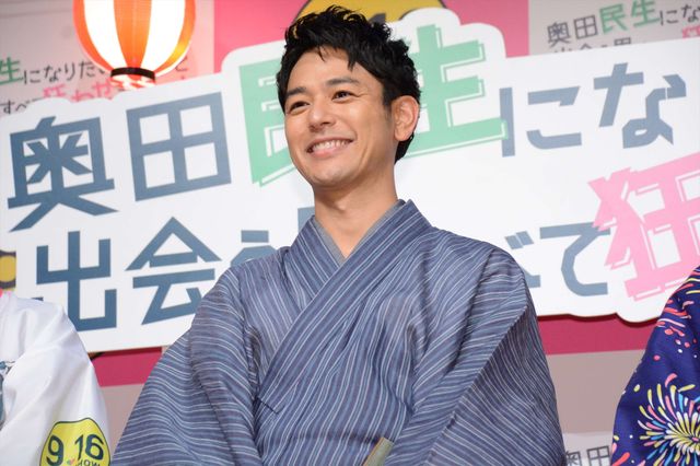 妻夫木聡＆水原希子、浴衣姿で登場！『民生ボーイと狂わせガール』完成披露舞台あいさつ（11枚目）