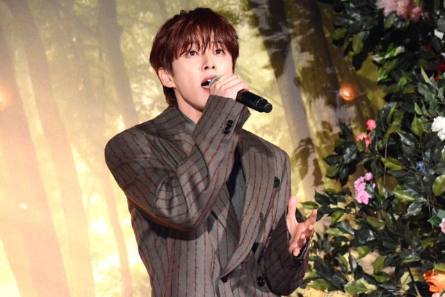 吉柳咲良＆JO1河野純喜が生パフォーマンス！実写版『白雪姫』劇中歌お披露目イベント（9枚目）