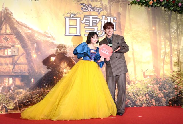 吉柳咲良＆JO1河野純喜が生パフォーマンス！実写版『白雪姫』劇中歌お披露目イベント（17枚目）