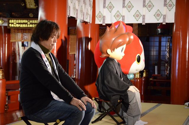 「妖怪ウォッチ」の人気キャラ21体が初詣！『映画　妖怪ウォッチ　エンマ大王と5つの物語だニャン！』イベントギャラリー（5枚目）