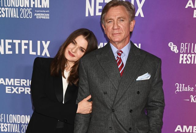 第69回ロンドン映画祭でのレイチェル・ワイズ&ダニエル・クレイグ