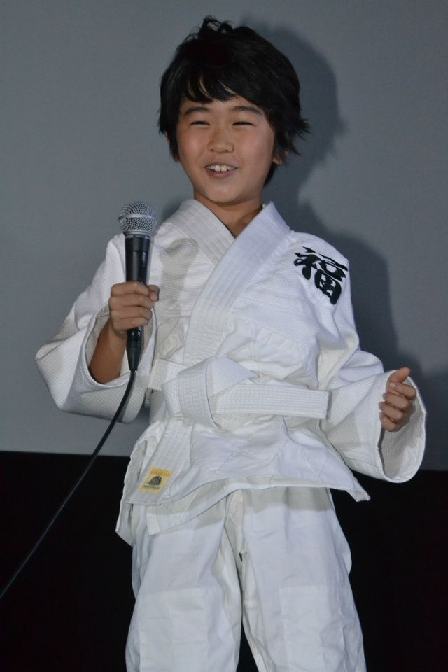 映画『マクダルのカンフーようちえん』初日舞台あいさつ（4枚目）