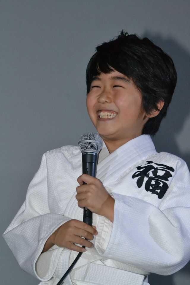 映画『マクダルのカンフーようちえん』初日舞台あいさつ（5枚目）