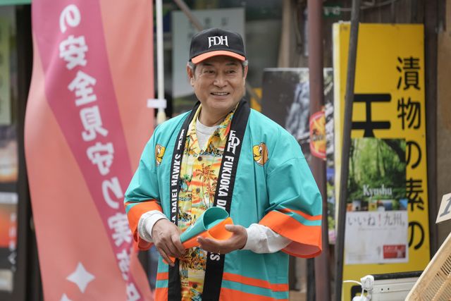 法被姿の松平健！「おむすび」より