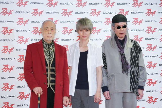 こんな美少年が「狂気の沙汰ほど面白い…！」と言っちゃうんですよ!!「アカギ　竜崎・矢木編／市川編」制作発表会見（4枚目）