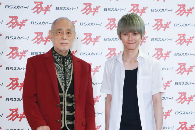 こんな美少年が「狂気の沙汰ほど面白い…！」と言っちゃうんですよ!!「アカギ　竜崎・矢木編／市川編」制作発表会見（5枚目）