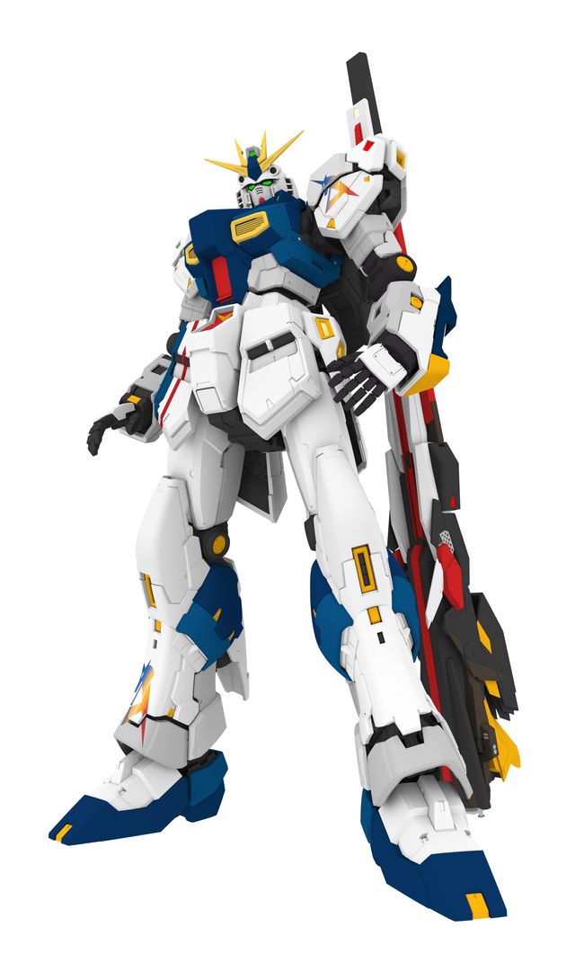 制作中の実物大νガンダム「RX-93ffνガンダム」：フォトギャラリー