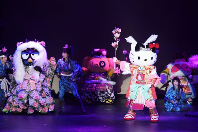 ハローキティ、歌舞伎に挑戦！（2枚目）