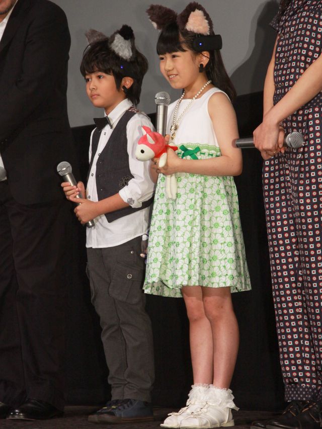 映画『おおかみこどもの雨と雪』初日舞台あいさつフォトギャラリー（3枚目）