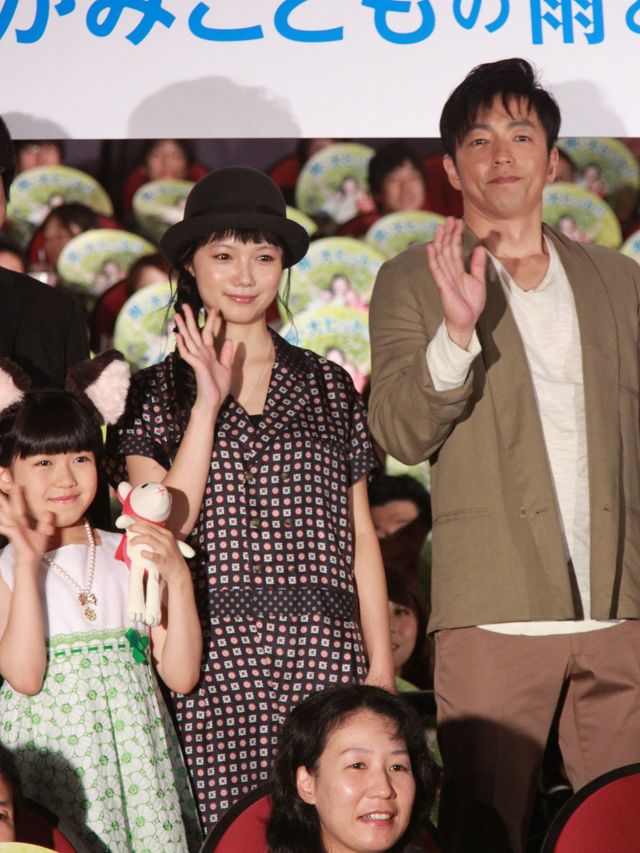 映画『おおかみこどもの雨と雪』初日舞台あいさつフォトギャラリー（5枚目）