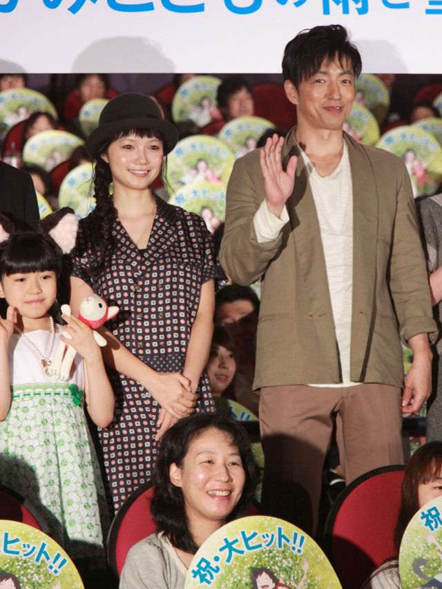 映画『おおかみこどもの雨と雪』初日舞台あいさつフォトギャラリー（6枚目）
