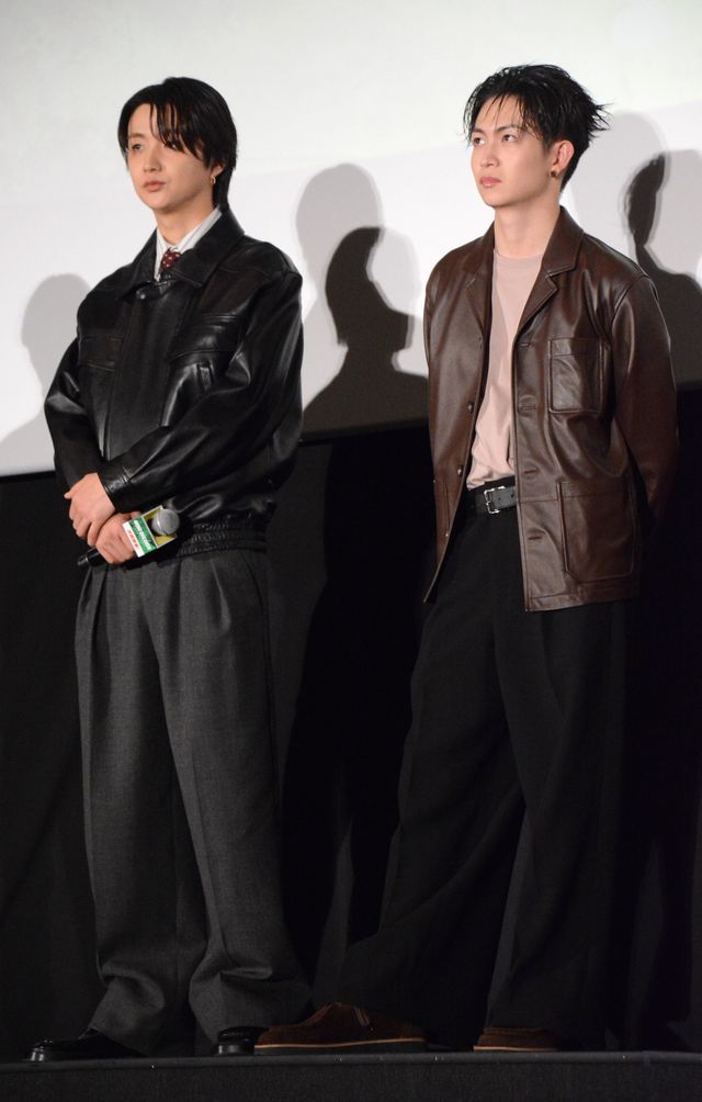 BE:FIRST・JUNON、黒髪で映画イベント登壇！『WIND BREAKER／ウィンドブレイカー』公開記念舞台あいさつ（2枚目）