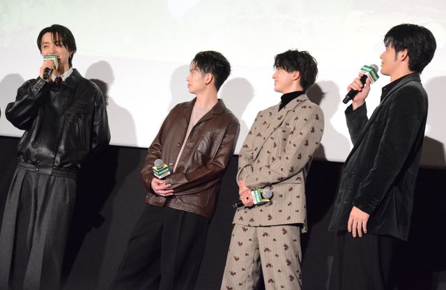 BE:FIRST・JUNON、黒髪で映画イベント登壇！『WIND BREAKER／ウィンドブレイカー』公開記念舞台あいさつ（3枚目）