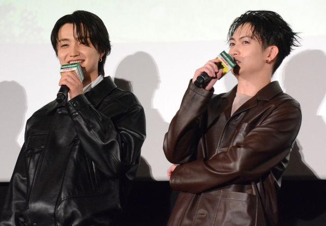 BE:FIRST・JUNON、黒髪で映画イベント登壇！『WIND BREAKER／ウィンドブレイカー』公開記念舞台あいさつ（5枚目）