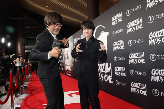 『ゴジラKOM』マイケル・ドハティ監督、『ゴジラ-1.0』山崎貴監督に“アメイジング”と声かけ！北米プレミアの様子（8枚目）