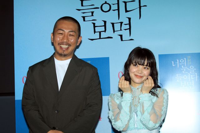 岸井ゆきの＆三宅唱監督が韓国で会見！『ケイコ 目を澄ませて』試写会＆会見（10枚目）