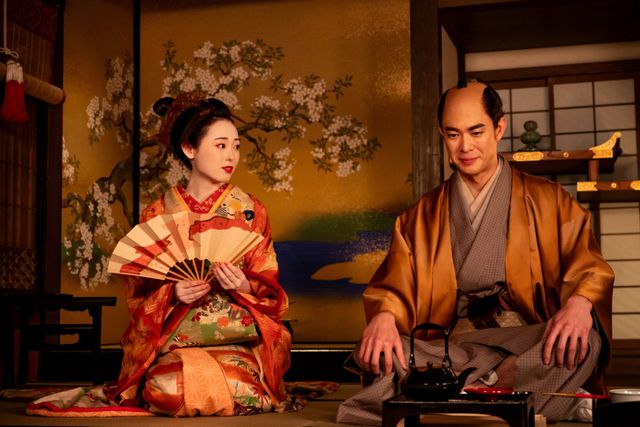 ラブラブな誰袖（福原遥）と意知（宮沢氷魚）…「べらぼう」第25回場面写真（3枚目）