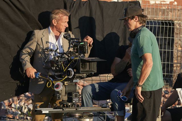 超美女！ショーン・ペンと実娘2ショット＜メイキング9枚＞（4枚目）