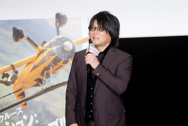 森川智之、津田健次郎からのミッションに挑戦『ミッション：インポッシブル／ファイナル・レコニング』舞台挨拶（4枚目）