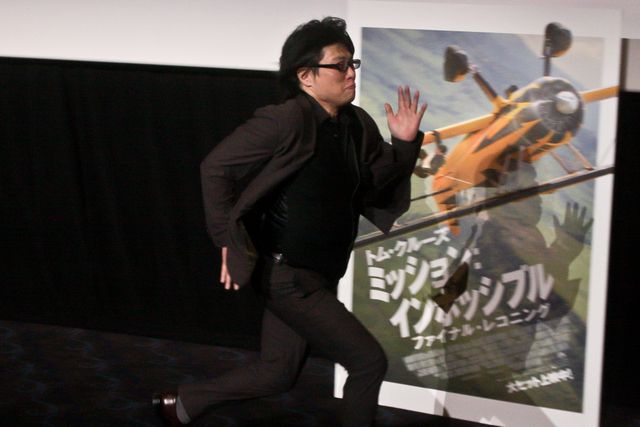 森川智之、津田健次郎からのミッションに挑戦『ミッション：インポッシブル／ファイナル・レコニング』舞台挨拶（6枚目）