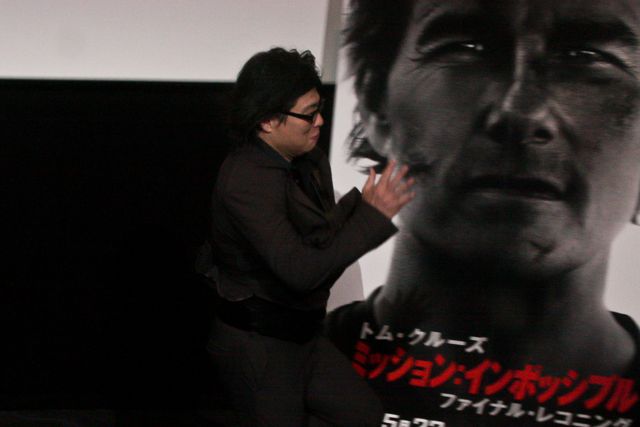 森川智之、津田健次郎からのミッションに挑戦『ミッション：インポッシブル／ファイナル・レコニング』舞台挨拶（7枚目）