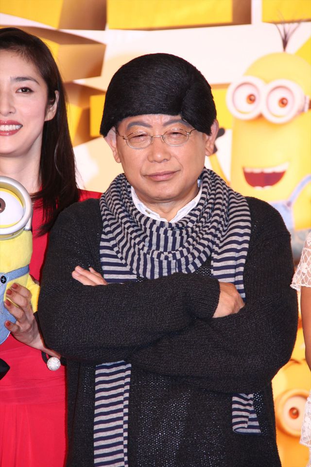 笑福亭鶴瓶のカツラ姿に天海祐希も思わず爆笑！『ミニオンズ』吹き替え版完成報告会見フォトギャラリー（11枚目）