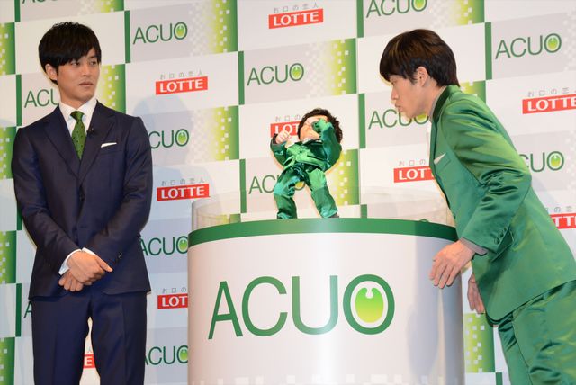 松坂桃李、そっくりロボットと登場！ロッテ「ACUO（アクオ）」イベントギャラリー（3枚目）