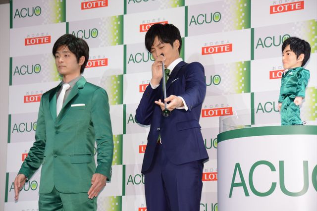 松坂桃李、そっくりロボットと登場！ロッテ「ACUO（アクオ）」イベントギャラリー（8枚目）
