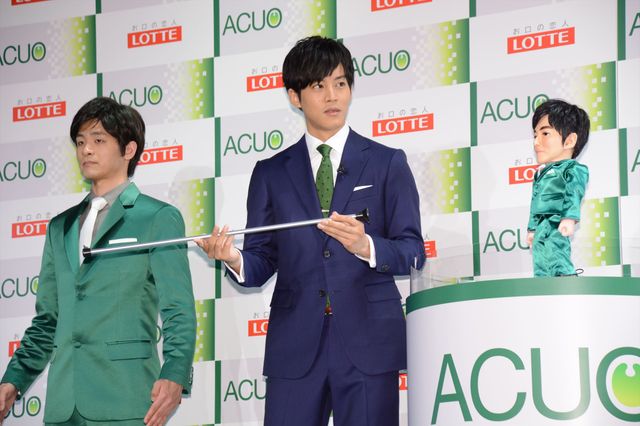 松坂桃李、そっくりロボットと登場！ロッテ「ACUO（アクオ）」イベントギャラリー（10枚目）