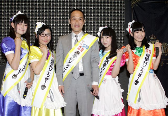 仮面女子、都知事ハゲ2連チャン期待!?「秋葉仮面」結成発表会見フォトギャラリー：フォトギャラリー