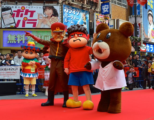 ゴジラ、長澤まさみと仲良くテープカット！フォトギャラリー（11枚目）