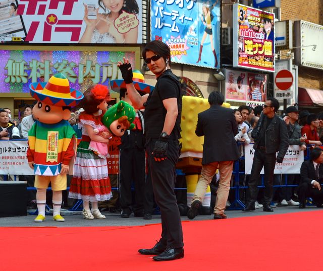 ゴジラ、長澤まさみと仲良くテープカット！フォトギャラリー（14枚目）