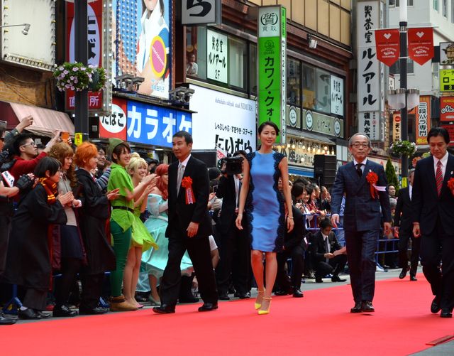 ゴジラ、長澤まさみと仲良くテープカット！フォトギャラリー（21枚目）