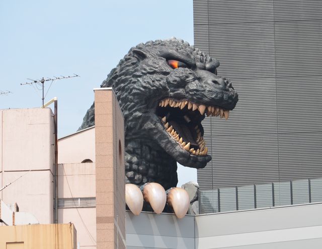 ゴジラ、長澤まさみと仲良くテープカット！フォトギャラリー（26枚目）