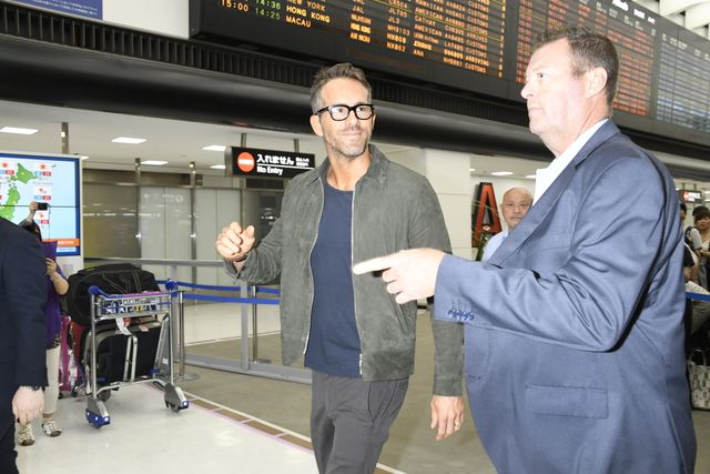 『デッドプール』ライアン・レイノルズが成田空港に到着！（3枚目）