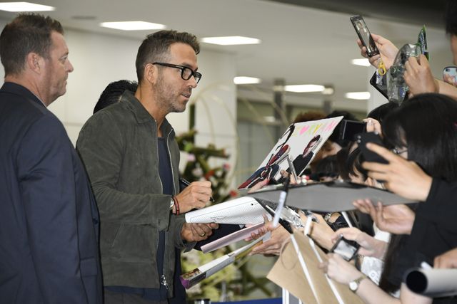 『デッドプール』ライアン・レイノルズが成田空港に到着！（5枚目）