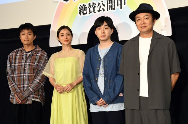 石原さとみ、色鮮やかなシースルードレス姿！映画『ミッシング』ティーチイン付き上映会：フォトギャラリー