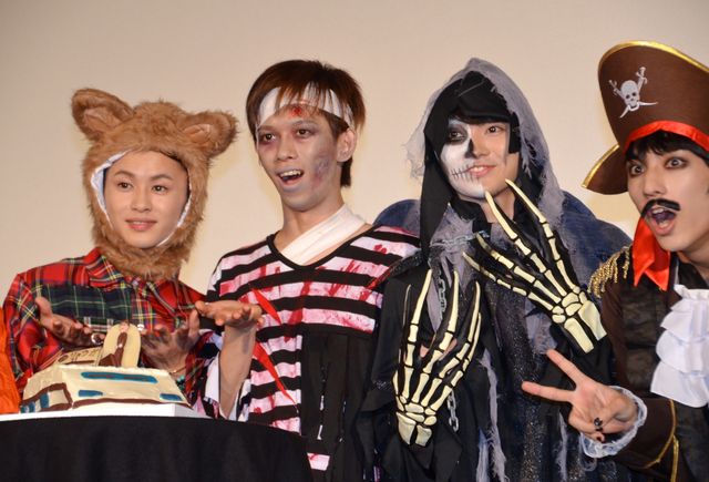 超特急リョウガとコーイチのゾンビ仮装が好評！『サイドライン』初日舞台あいさつフォトギャラリー（16枚目）