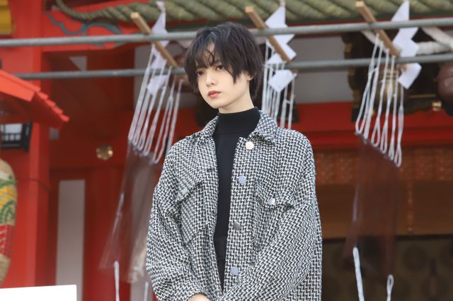 岡田将生、志尊淳、平手友梨奈が今年の漢字を発表！映画『さんかく窓の外側は夜』大ヒット祈願イベント（8枚目）