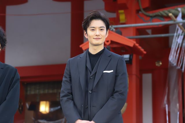 岡田将生、志尊淳、平手友梨奈が今年の漢字を発表！映画『さんかく窓の外側は夜』大ヒット祈願イベント（13枚目）